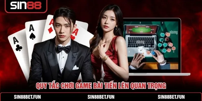 Người chơi quan sát bài đã đánh để lên chiến thuật trong ván Tiến Lên Miền Nam SIN88