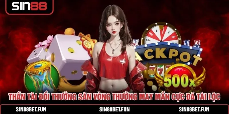 Người chơi xem bảng luật và chọn mức cược nhỏ trước khi quay