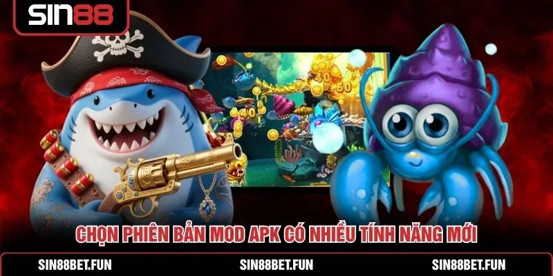 So sánh bản offline và mod APK của trò bắn cá ăn xu
